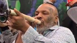 Tranquilo campeón: Mike Tyson se fumó un porro gigante