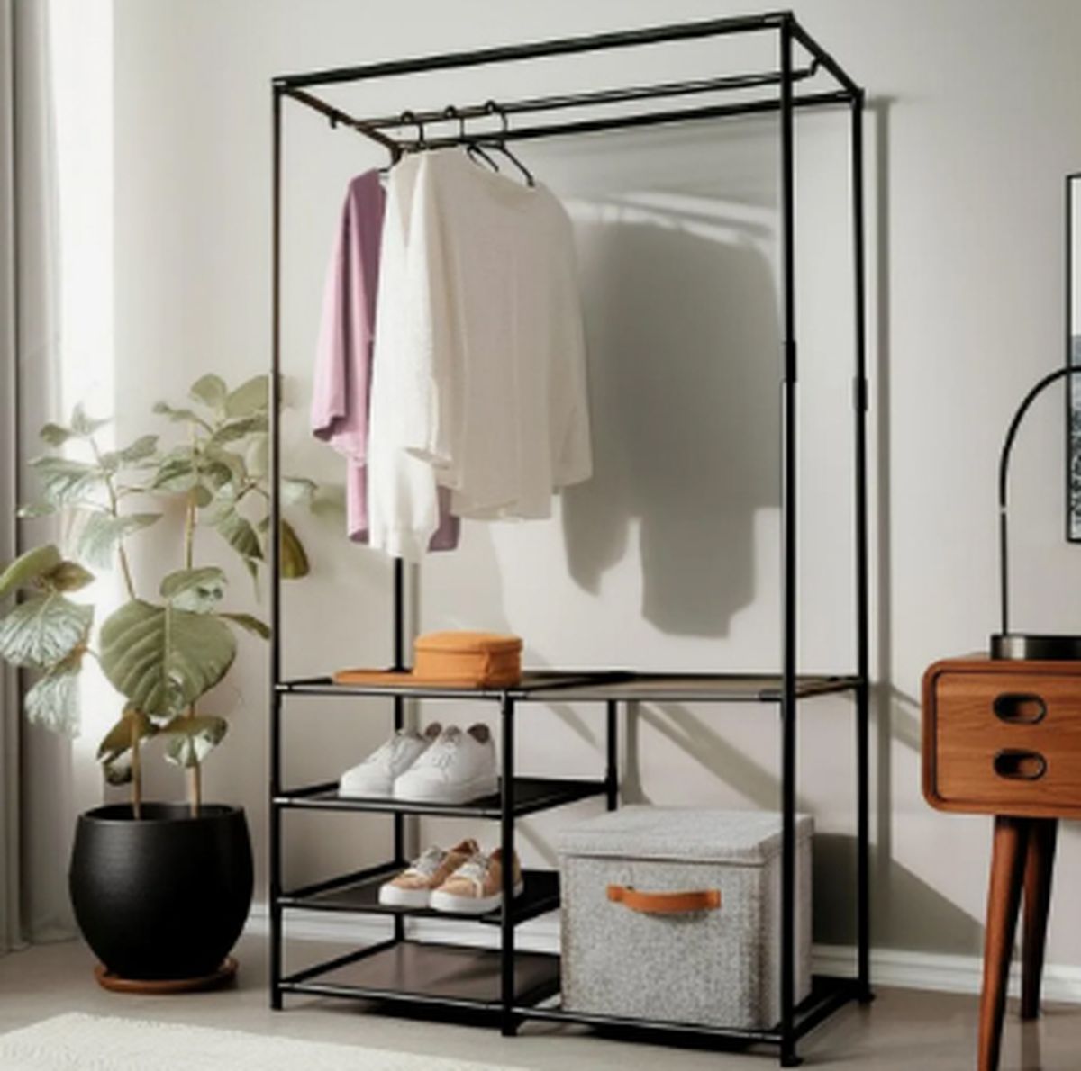 Los estantes abiertos suelen ser muy baratos. Este está publicado en Mercado Libre por $32.400. Los estantes abiertos suelen ser muy baratos. Este está publicado en Mercado Libre por $32.400.