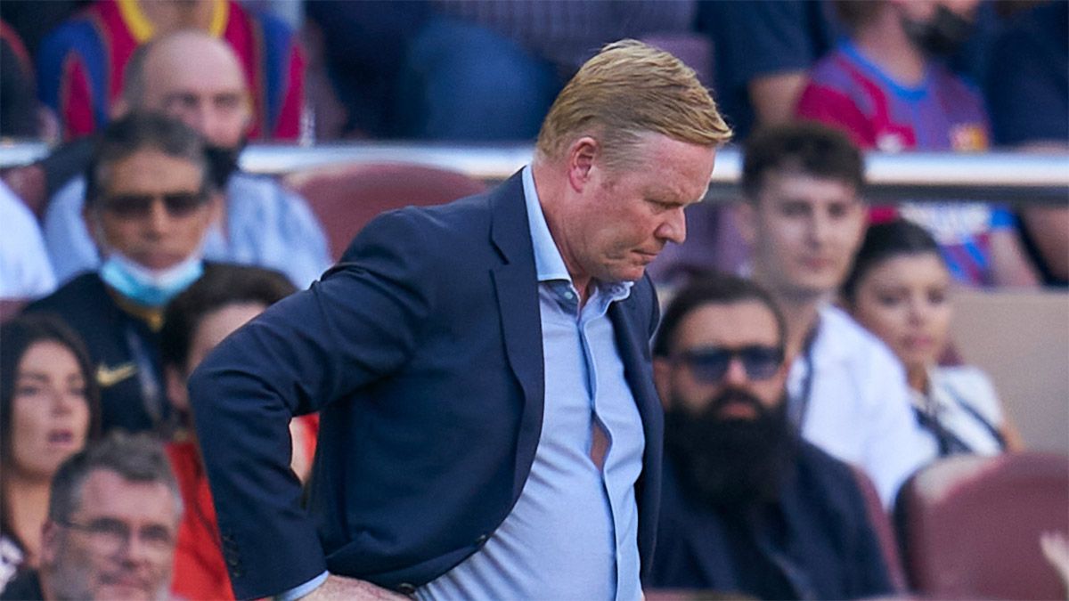 Koeman y un violento ataque de los hinchas del Barcelona