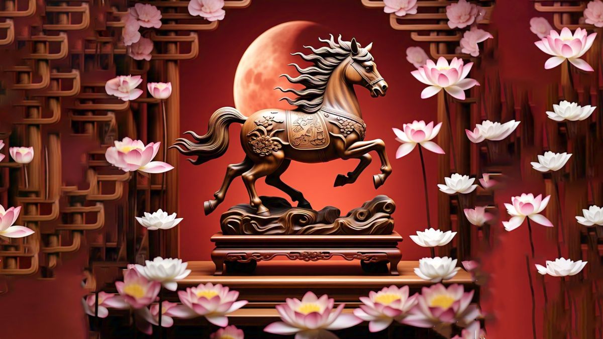 HORÓSCOPO CHINO: los 4 animales afortunados con la Luna Menguante en la semana del Caballo de Madera