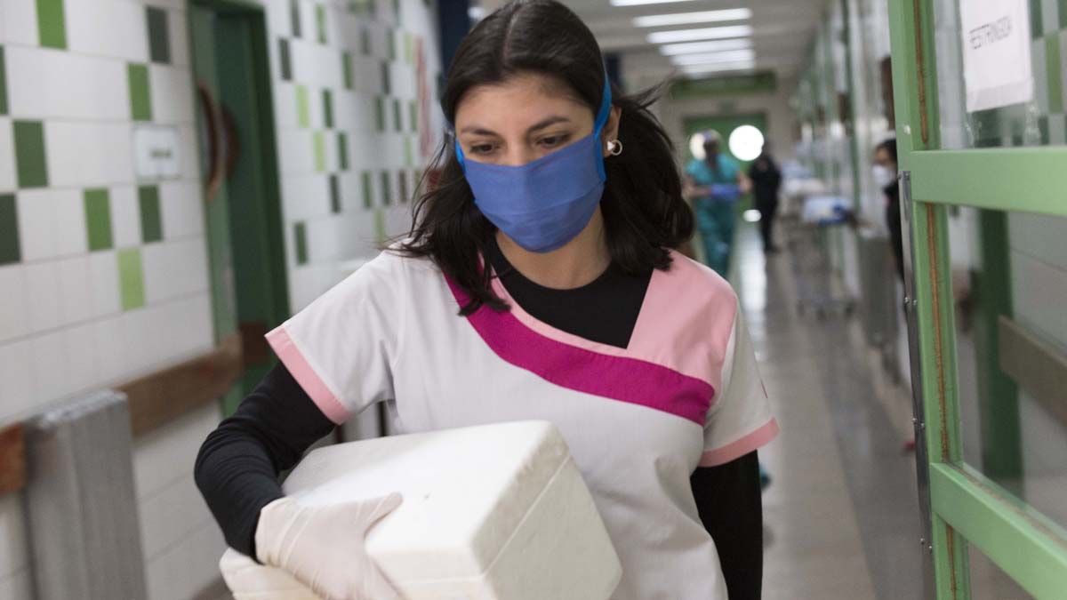 La muestra del paciente con gripe había sido enviada al Malbran, donde confirmaron que tiene la variante K, que es muy contagiosa.