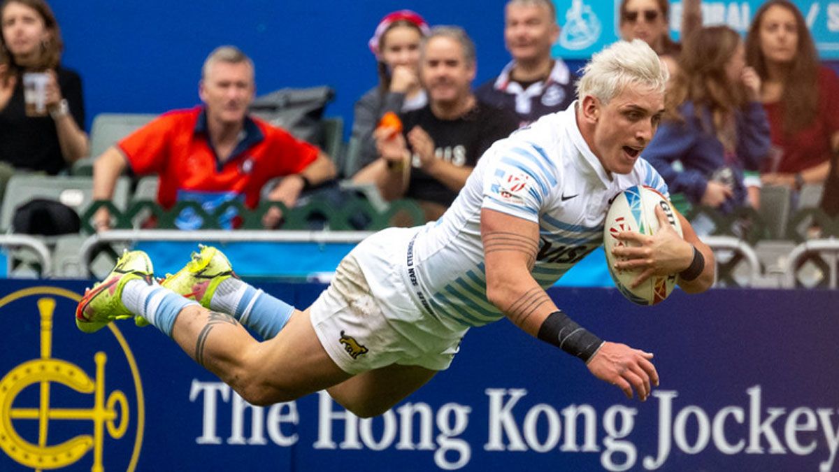 Luciano González es otra de las figuras de Los Pumas 7s