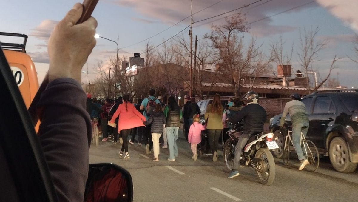 Los malargüinos no quieren abandonar las expectativas que abrió Portezuelo del Viento. Foto: Claudia Lineros - Facebook.