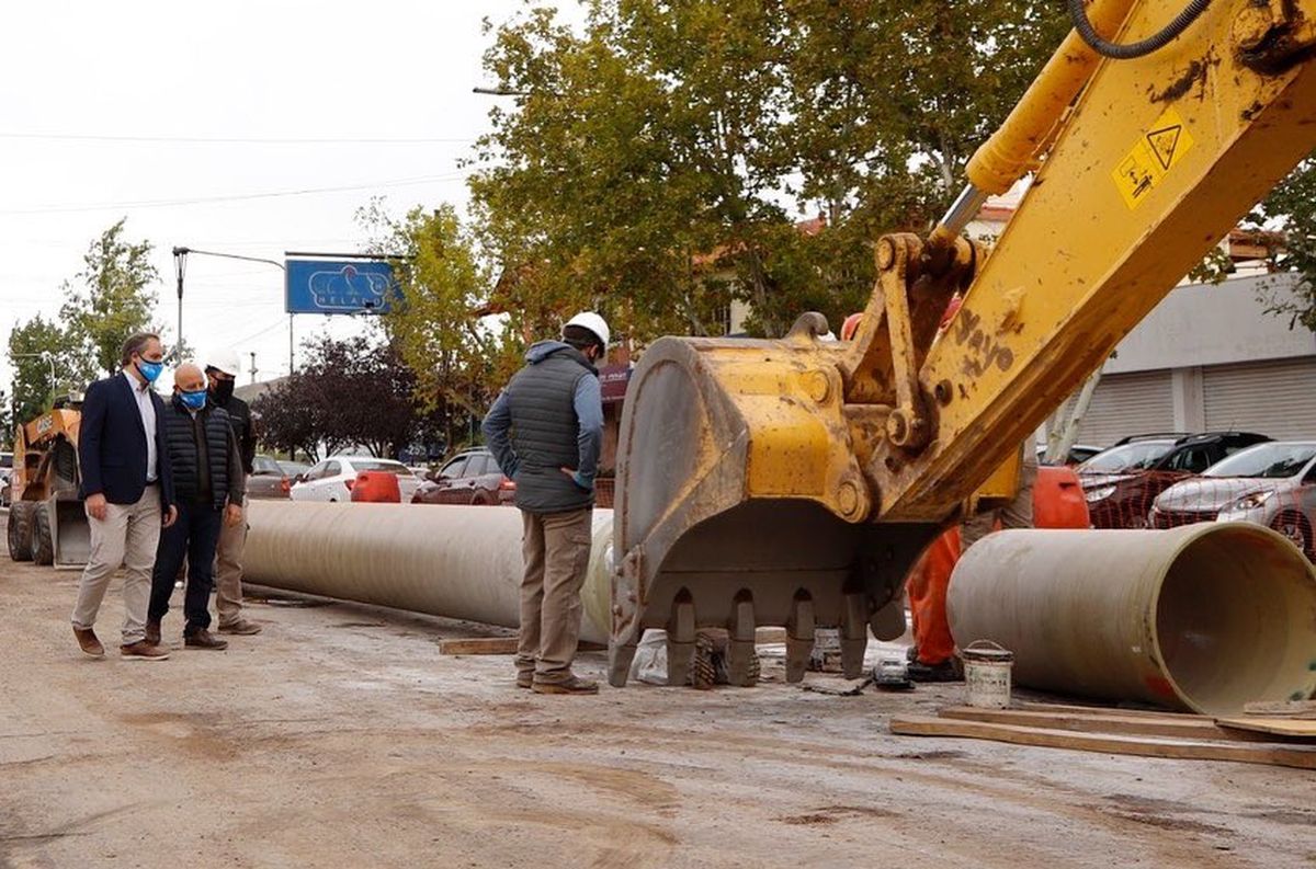 Por el convenio firmado con la Nación, Maipú hará obras que beneficiarán a 8.000 vecinos.