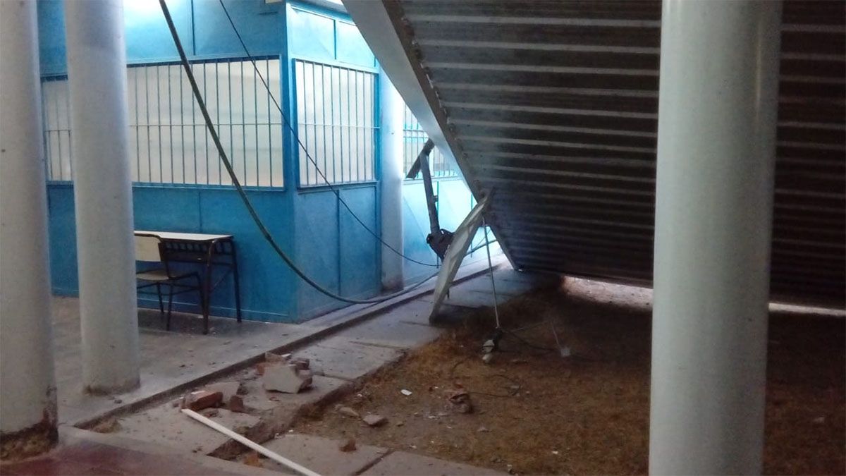 El viento Zonda en Mendoza se ensa&ntilde;&oacute; con la escuela Carlos Masoero