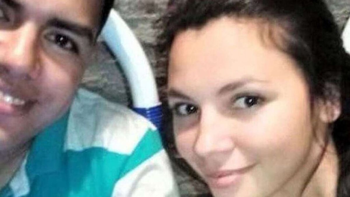 Mauricio Beltrán Saravia junto a Lía Aguirre García. El hombre femicida asesinó a su expareja de varios cuchillazos en su casa de Quilmes y luego se suicidio