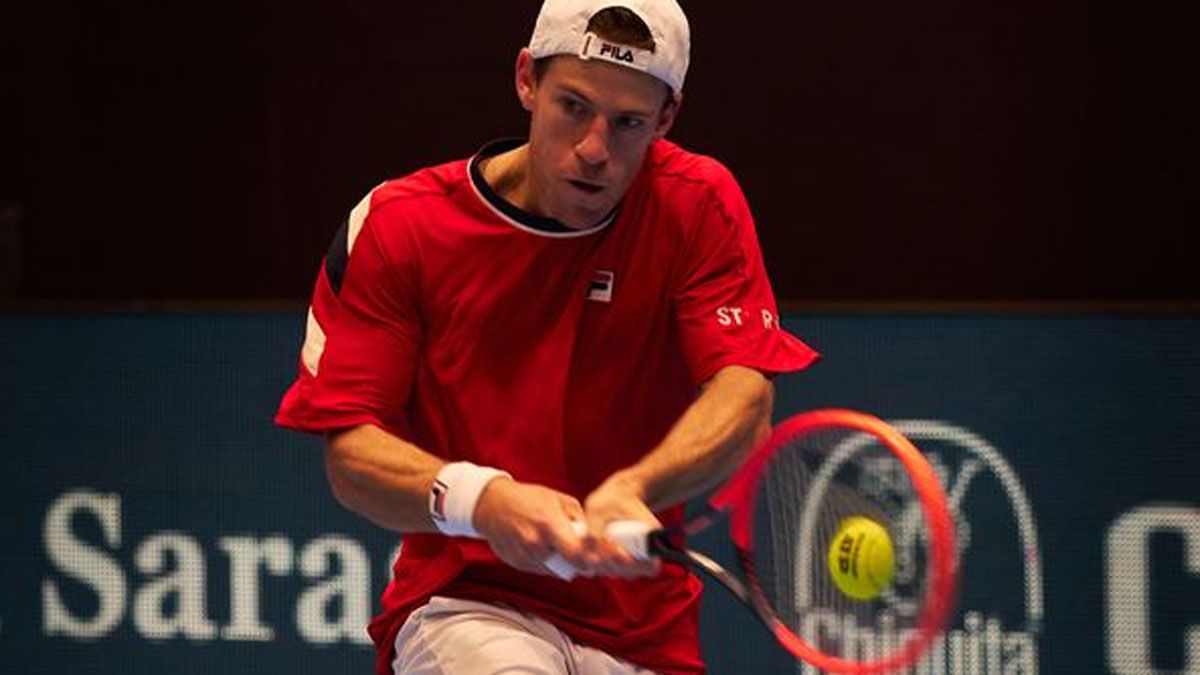 El Peque Schwartzman no pudo avanzar en Basilea.