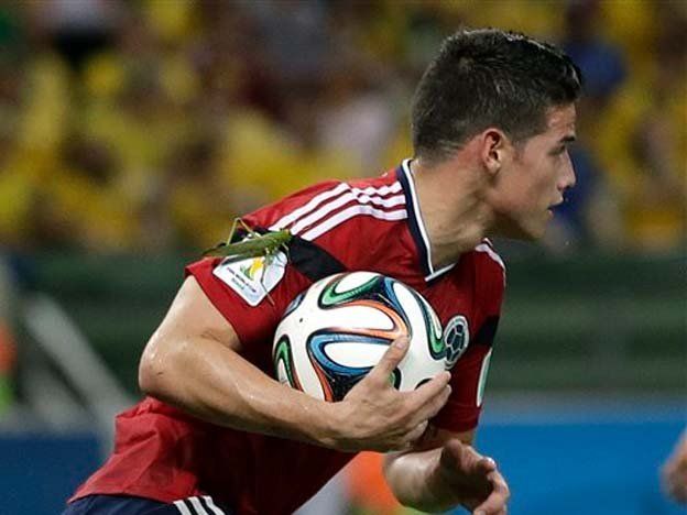 James Rodríguez, el goleador de la Copa del Mundo 2014