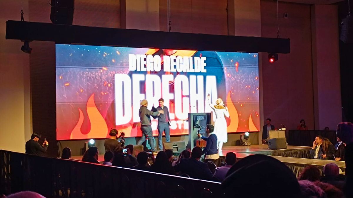 El realizador audiovisual Diego Recalde, otro de los disertantes de la Derecha Fest. El realizador audiovisual Diego Recalde, otro de los disertantes de la Derecha Fest.