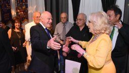 Lifschitz participó del homenaje a Mirtha Legrand y sus hermanos en Villa Cañás