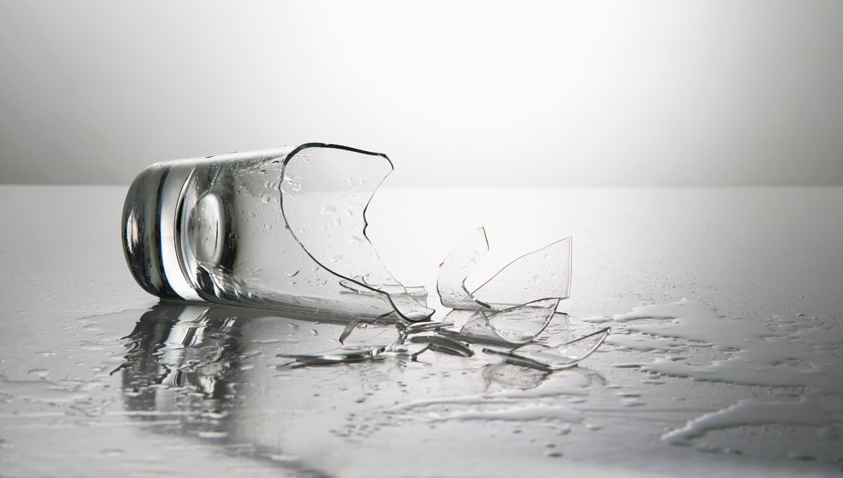 Reciclaje: los vasos de vidrio rotos pueden convertse en esta maravillosa idea decorativa