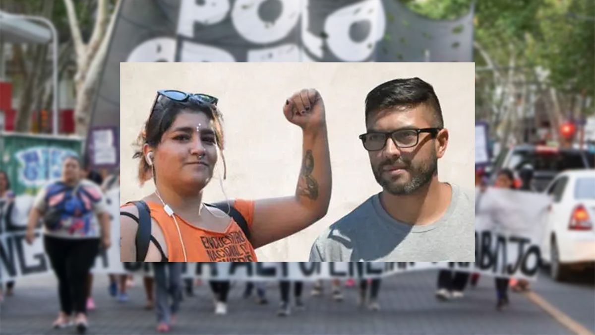 Lorena Torres y Martín Rodríguez, militantes del Polo Obrero, conocerán este martes la decisión procesal sobre su futuro.