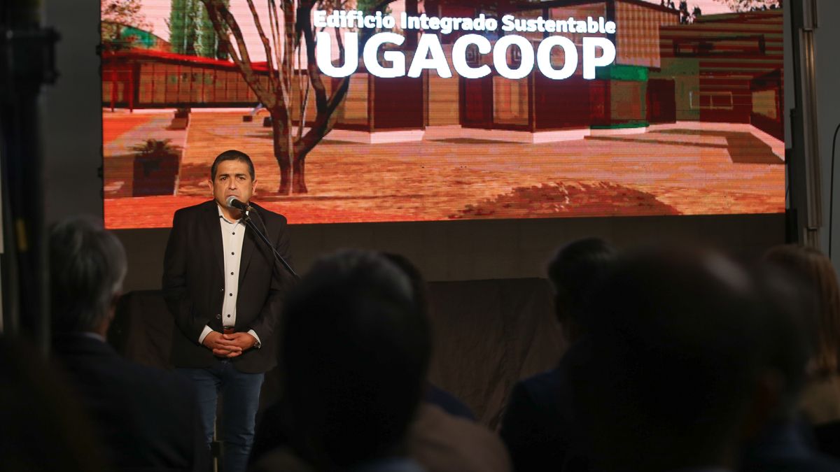 El intendente de General Alvear, Walther Marcolini.