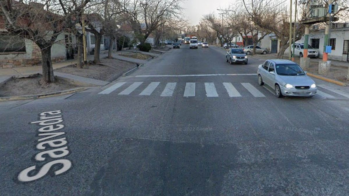 En la concurrida Mitre y Saavedra de Guaymall&eacute;n fue el accidente de tr&aacute;nsito.