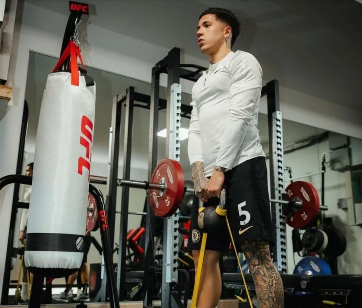 Enzo Fernández retomó los entrenamientos con el Chelsea. Enzo Fernández retomó los entrenamientos con el Chelsea. 