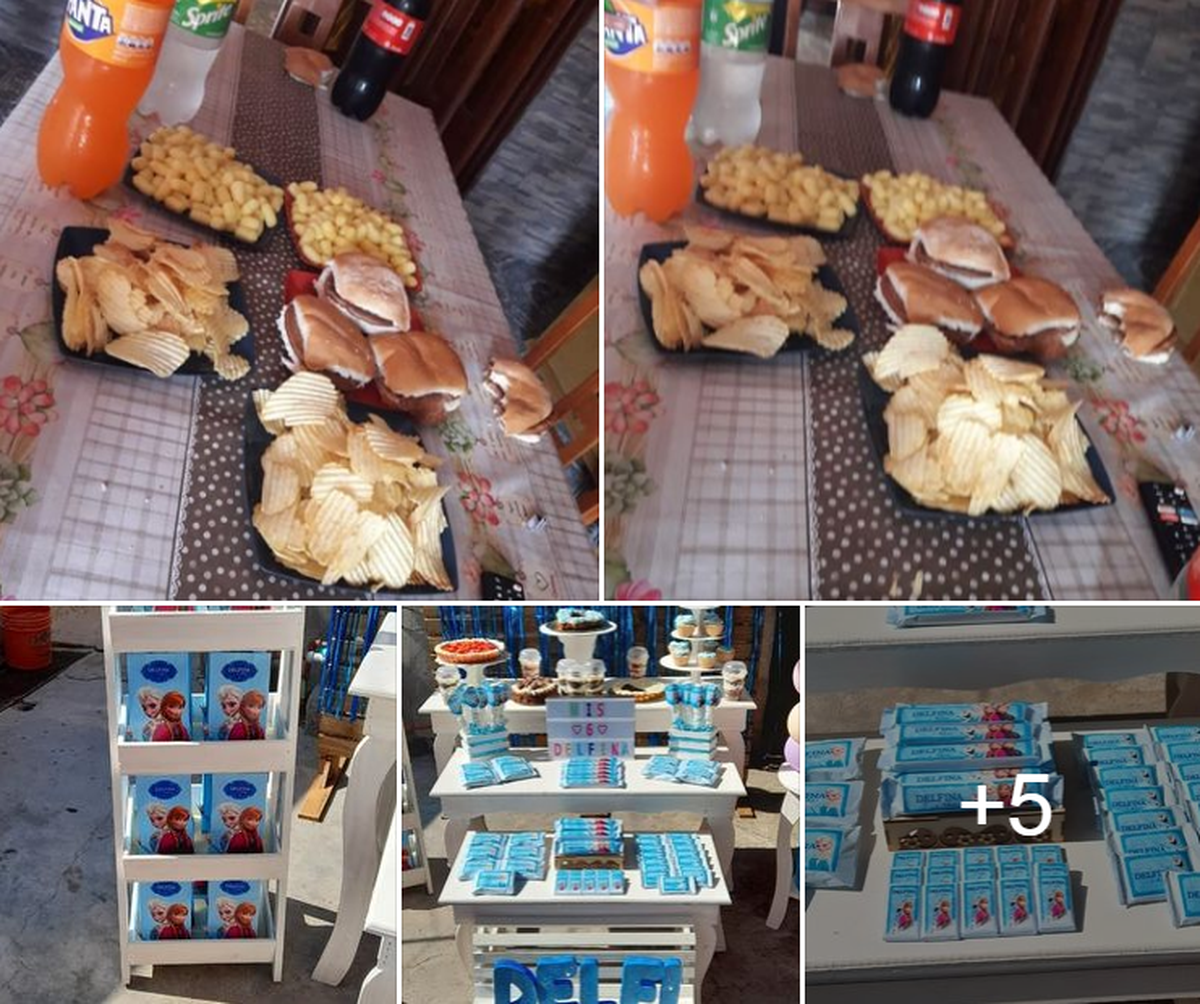 Aguafiestas. Le hizo un súper cumpleaños a su hija, pero la mamá no la llevó.