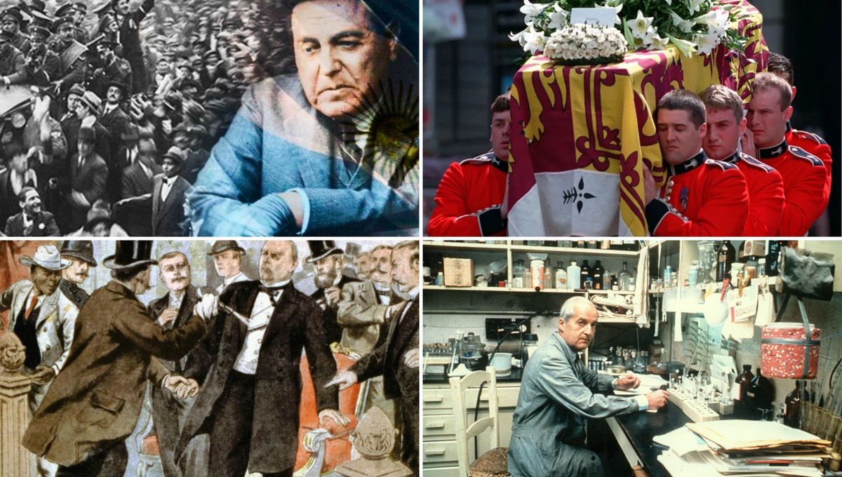 Aquí vemos en las imágenes alguna de las efemérides más memorables de este día. Aquí vemos en las imágenes alguna de las efemérides más memorables de este día.