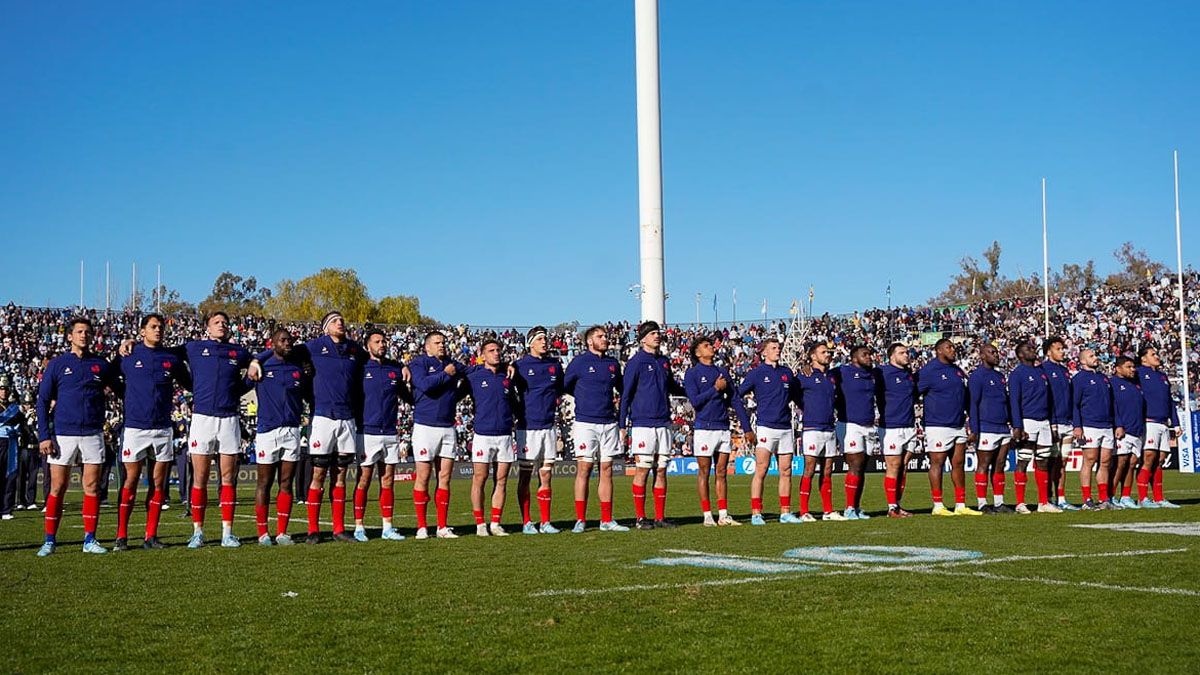 Melvyn Jaminet fue suplente e ingresó en el segundo tiempo en el partido entre Francia y Los Pumas. Melvyn Jaminet fue suplente e ingresó en el segundo tiempo en el partido entre Francia y Los Pumas.