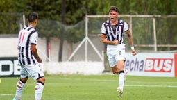 Franco Meritello fue el autor de uno de los goles del Lobo ante Deportivo Madryn en el triunfo por 2 a 1 en el Víctor Legrotaglie,