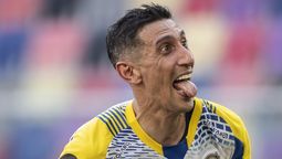 Ángel Di María convirtió un doblete para el nuevo título de Rosario Central.