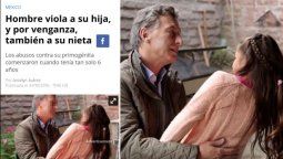 Un diario mexicano usó una foto de Macri para ilustrar un caso de abuso