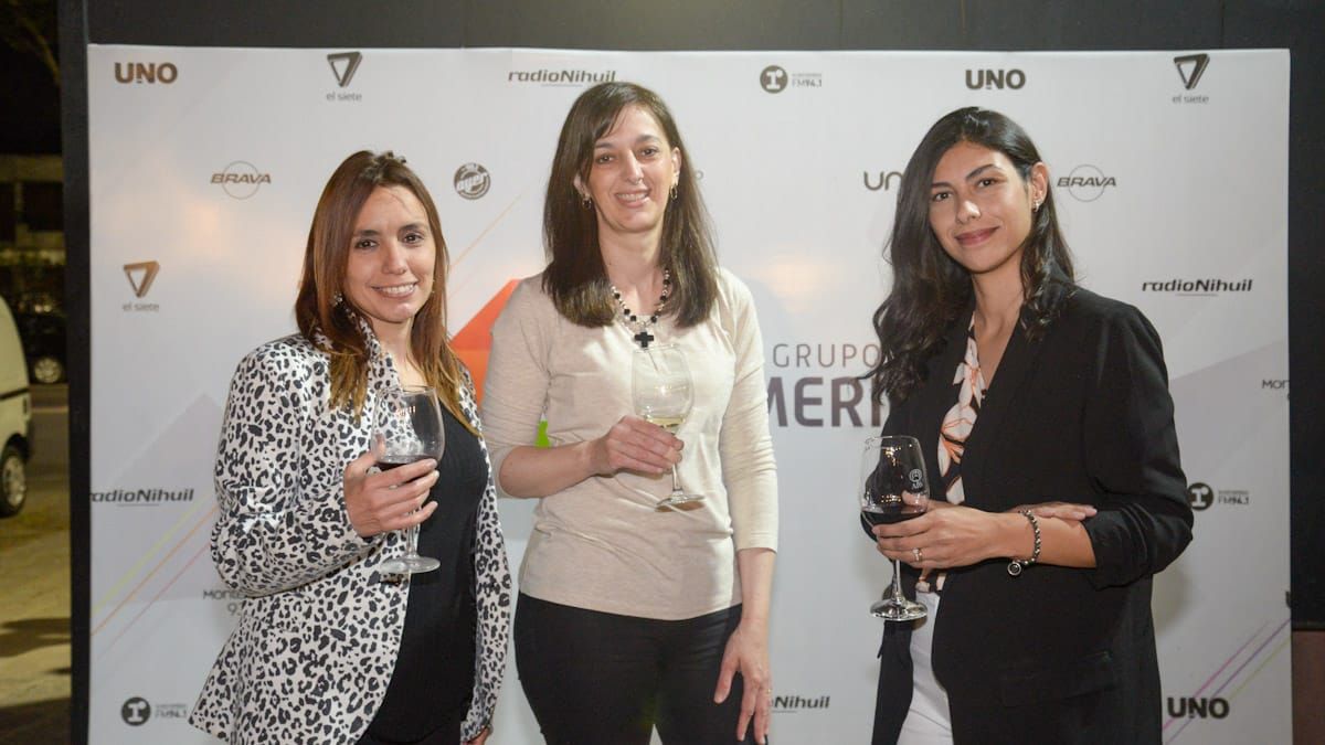 Andrea Ferragud, Silvina Lisanti y Marisol Jofré.