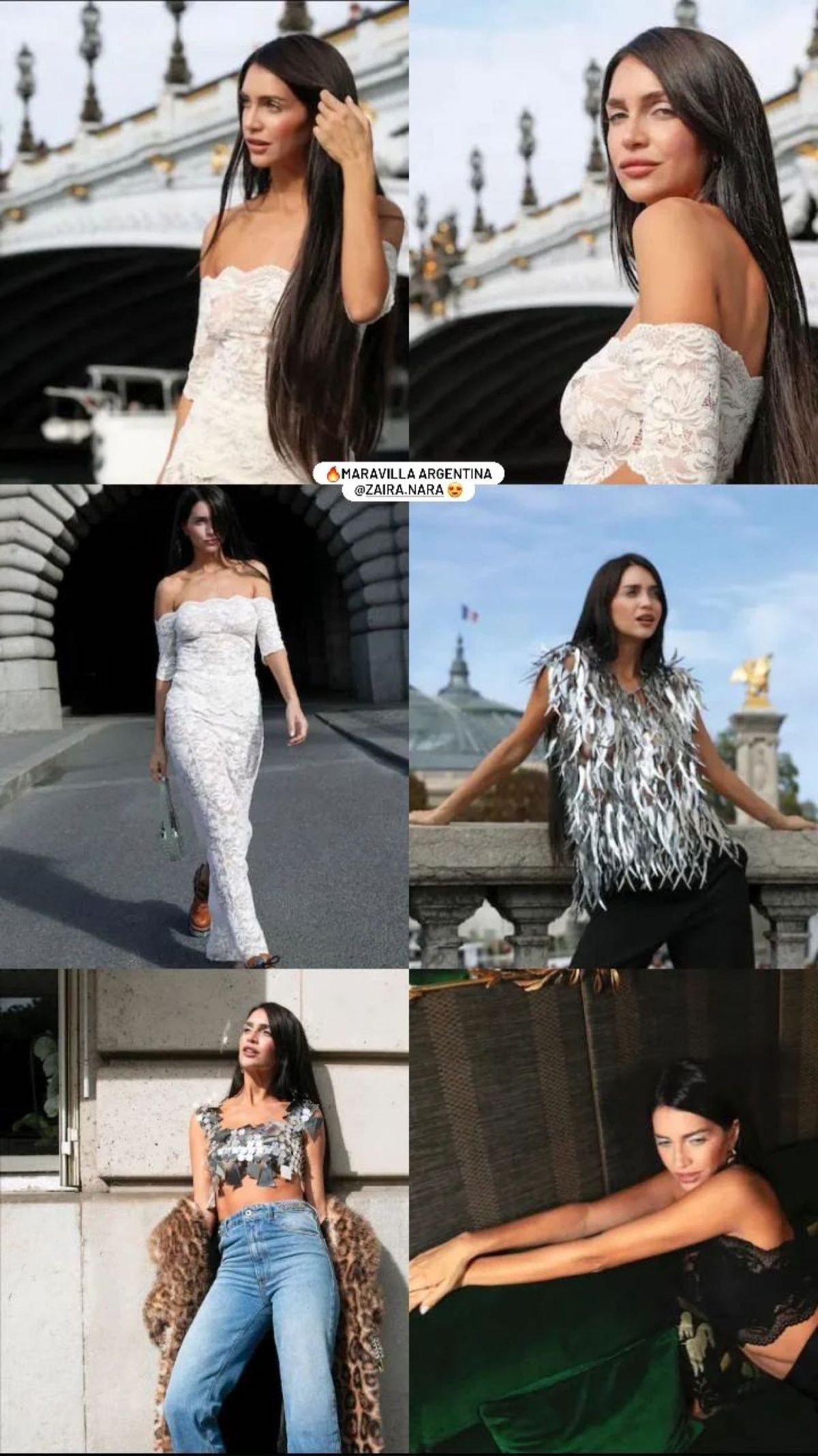 Las ultra transparencias de Zaira Nara paralizan París y son tapa de revista. Las ultra transparencias de Zaira Nara paralizan París y son tapa de revista.