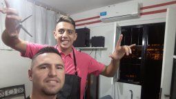 Un Día del Peluquero con mucho trabajo y optimismo para Sebastián