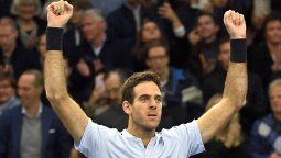 La alegría y los agradecimientos de Del Potro tras el título