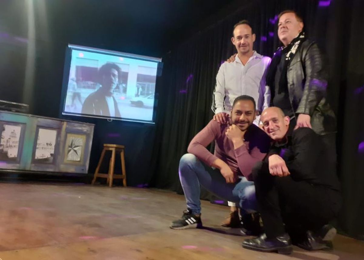 Los integrantes de La Máquina del Humor.