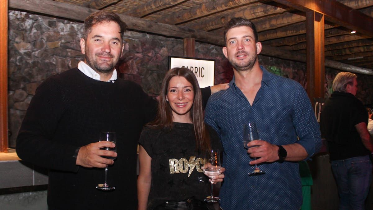 Gonzalo Egea, Josefina Costa y Damián Angilini. Gonzalo Egea, Josefina Costa y Damián Angilini.