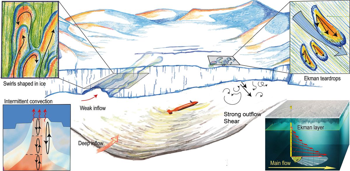 El estudio resalt&oacute; el descubrimiento realizado por el submarino antes de desaparecer en las heladas aguas ant&aacute;rticas.