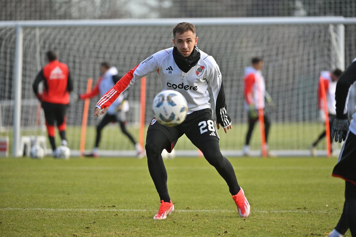 Peña Biafore volviò a River y serìa titular este martes,