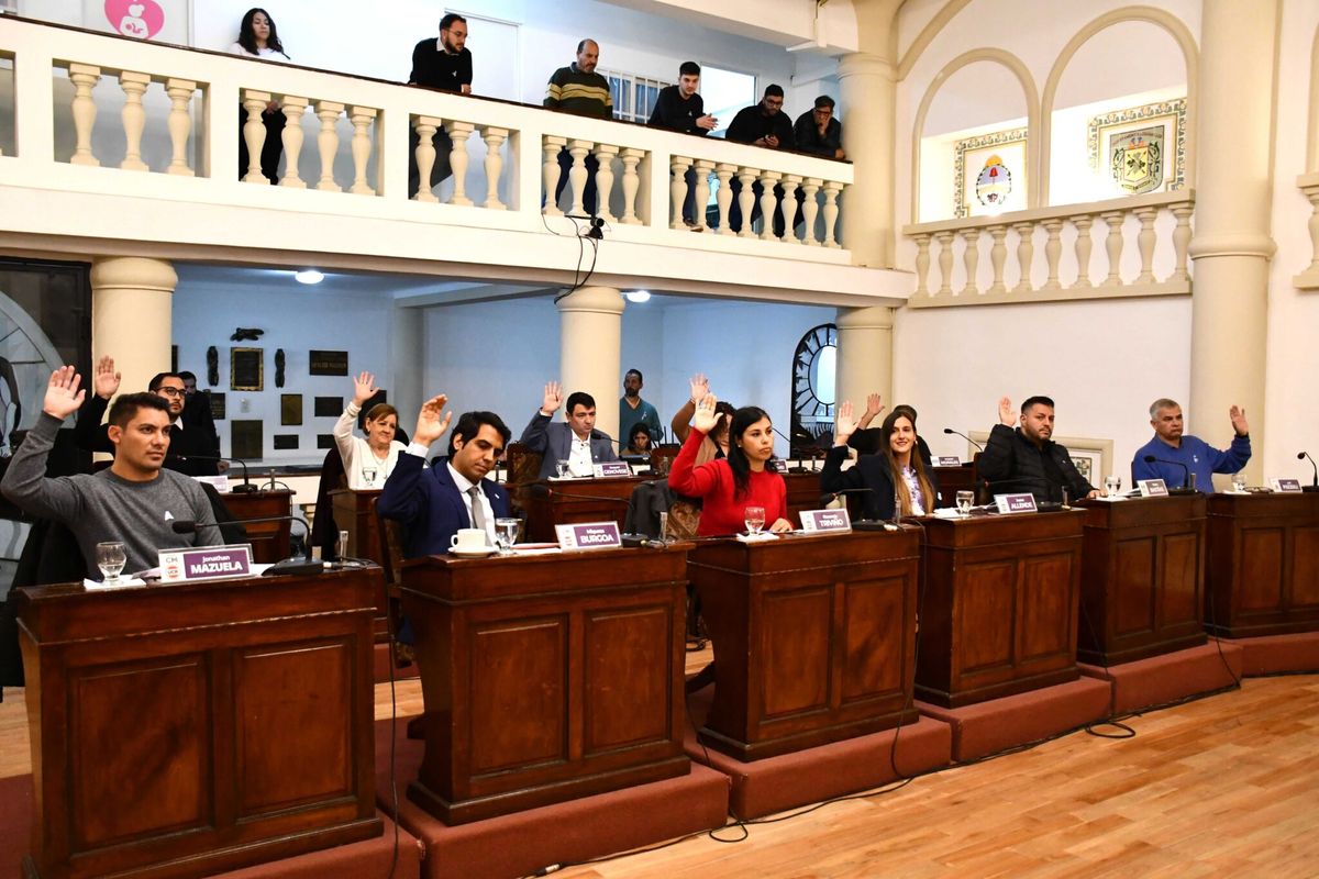 La sesión de este jueves en el Concejo Deliberante de Guaymallén- La sesión de este jueves en el Concejo Deliberante de Guaymallén-