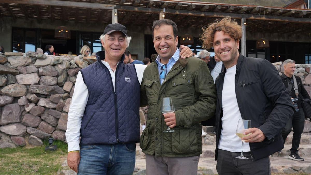 Máximo Baccanelli, Lucas Lovera y Pato Boulin Máximo Baccanelli, Lucas Lovera y Pato Boulin