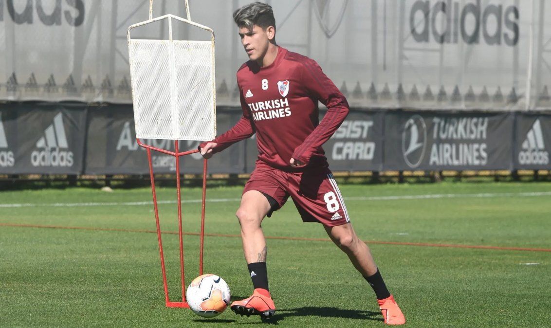 Jorge Carrascal está disponible para jugar en River.