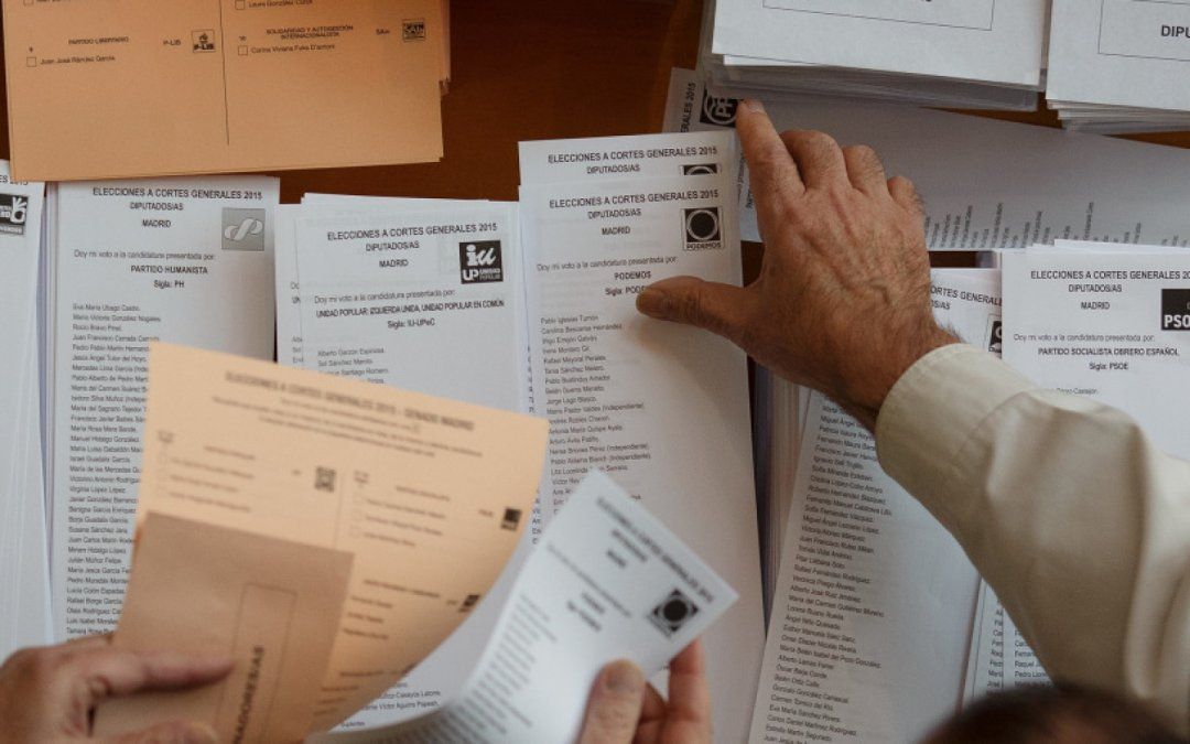 La participación en las elecciones españoles es del 51,17%