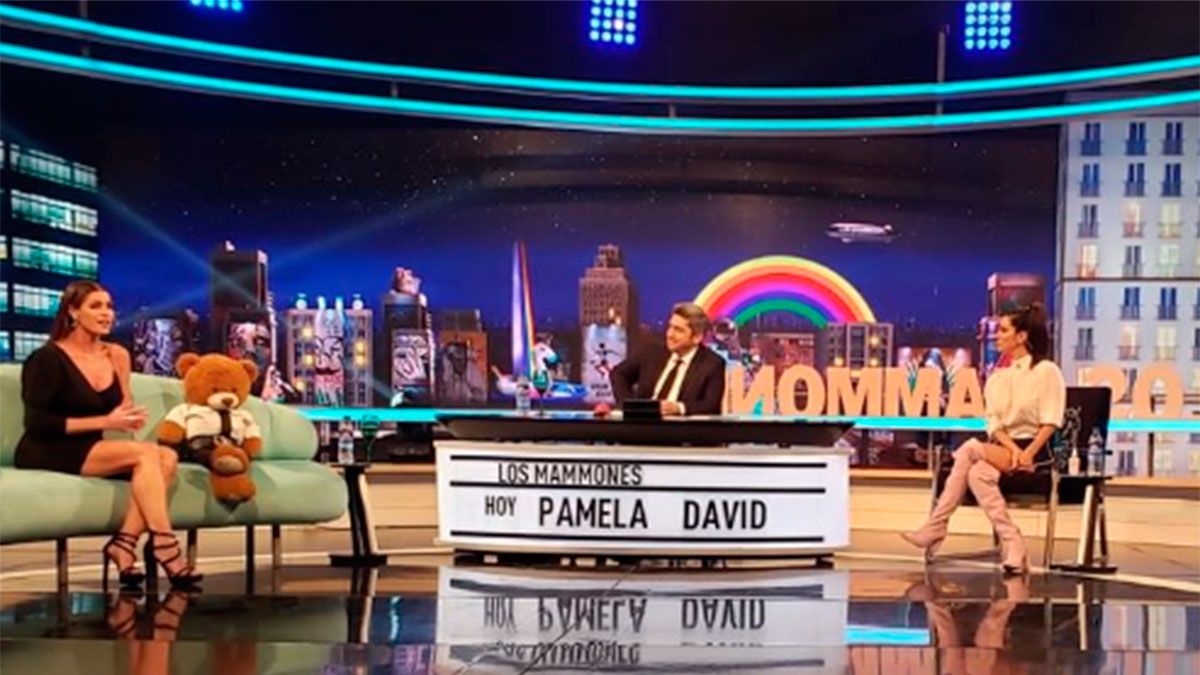 Pamela David cantó en Los Mammones antes del debut de 