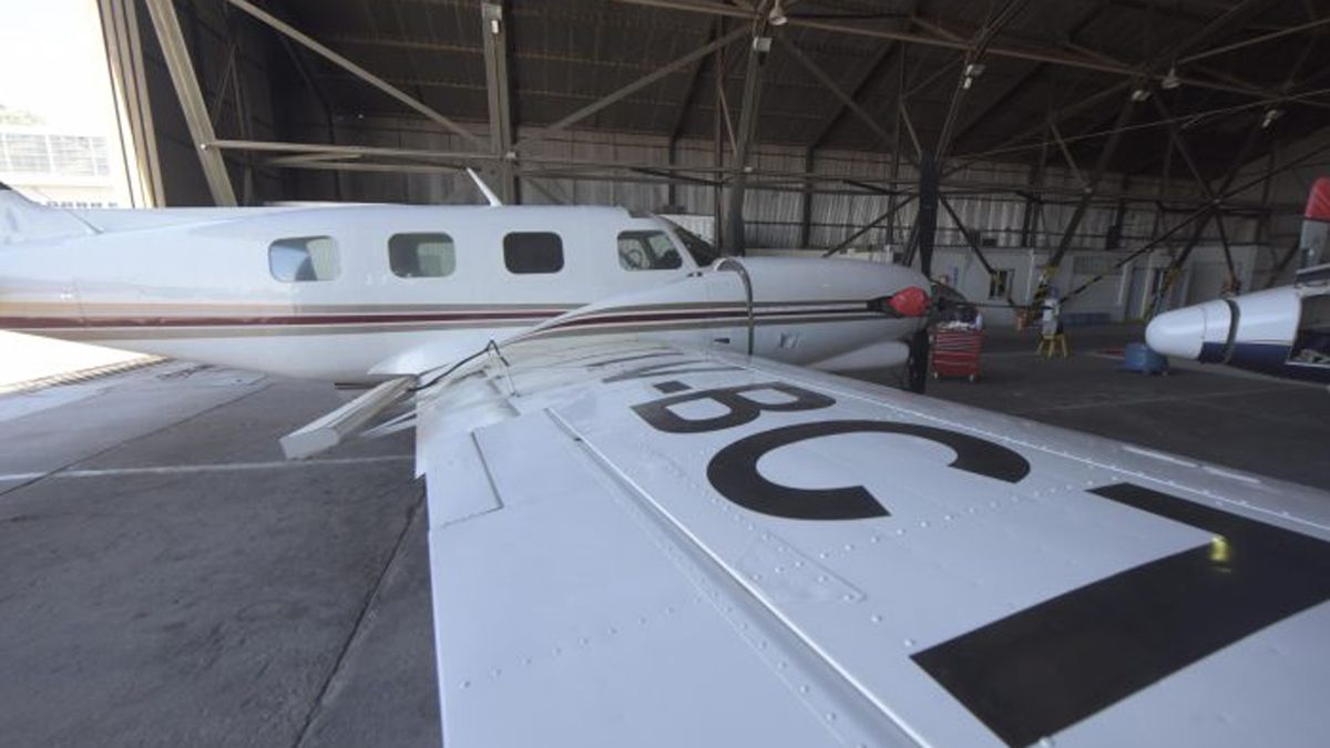 Ya hay dos aviones operativos para la lucha antigranizo