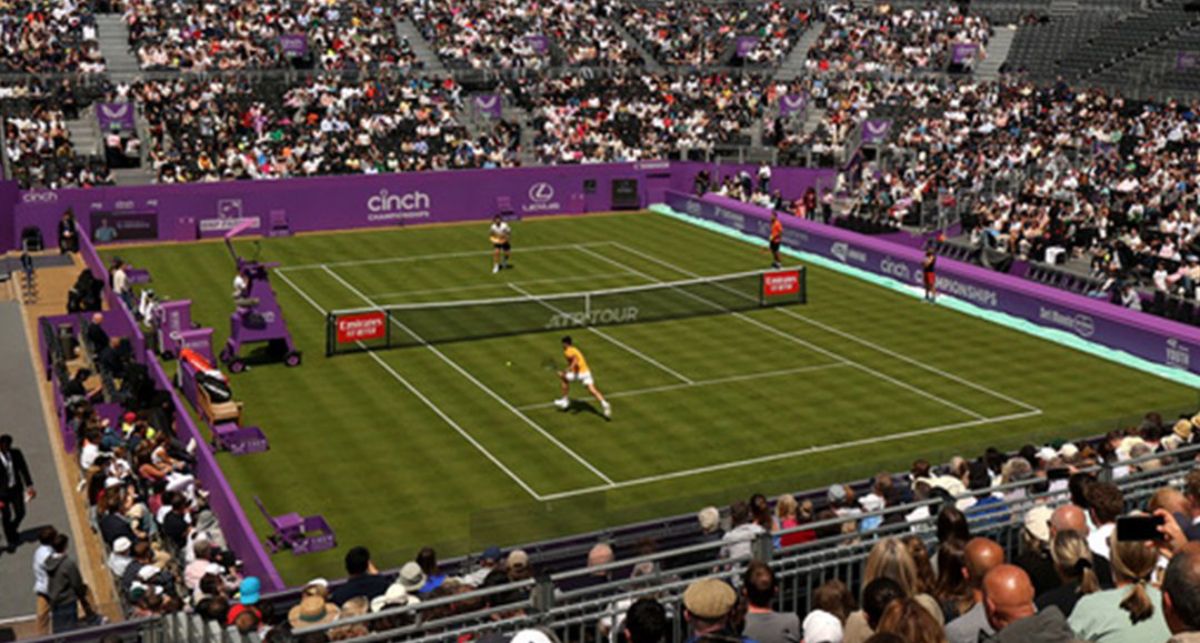 Estadio lleno para Alcaraz y Cerúndolo.