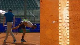 Benoit Paire hizo un papelón: escupió y se dejó ganar