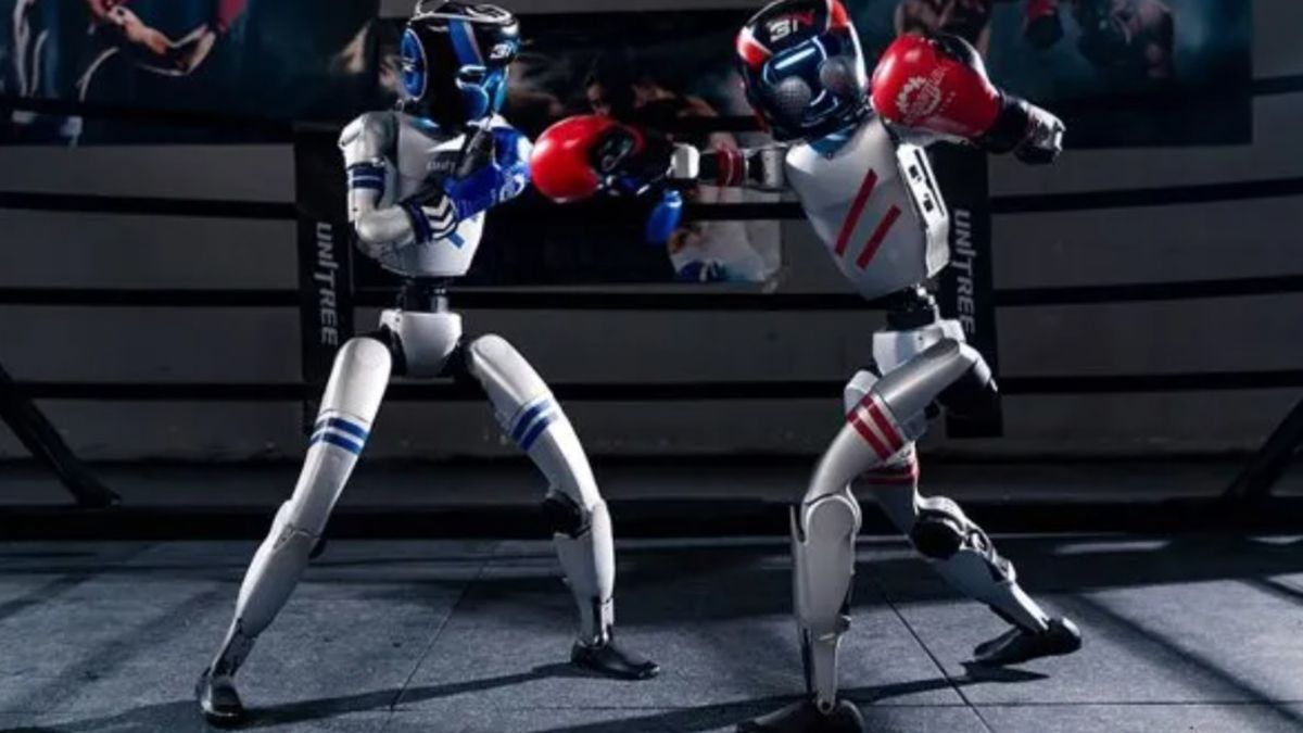 Robots humanoides: en China se celebró el primer combate de boxeo
