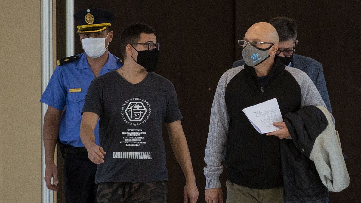 Lobos y su hijo Facundo.