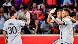 PSG goleó con un tanto de Messi
