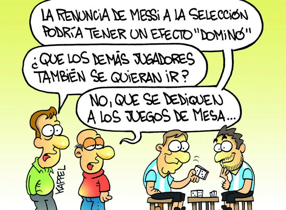 El efectó dominó de la renuncia de Messi