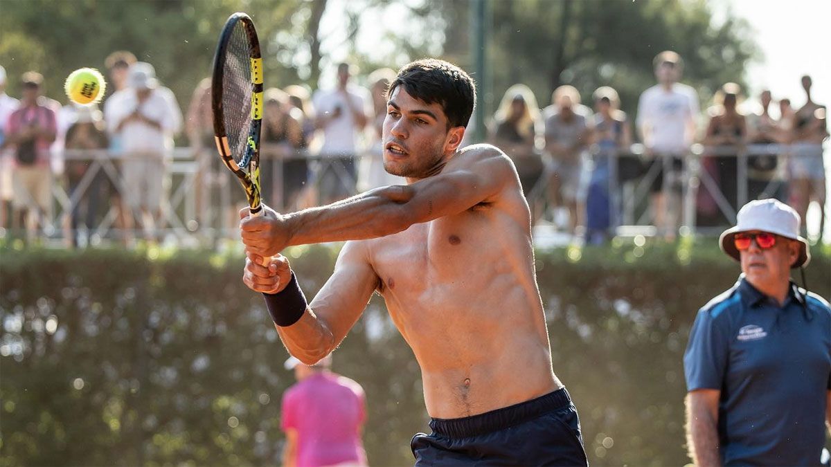 Carlos Alcaraz debutará este miércoles en el Argentina Open.