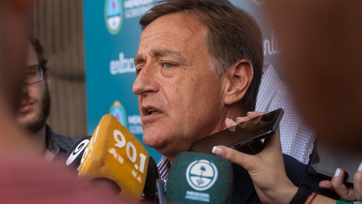 Rodolfo Suarez le puso freno al proyecto minero de Juan Manuel Ojeda.