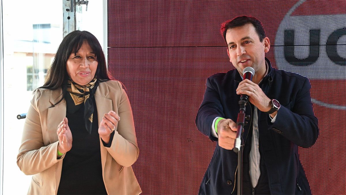 Sandra Astudillo y Tadeo García Zalazar