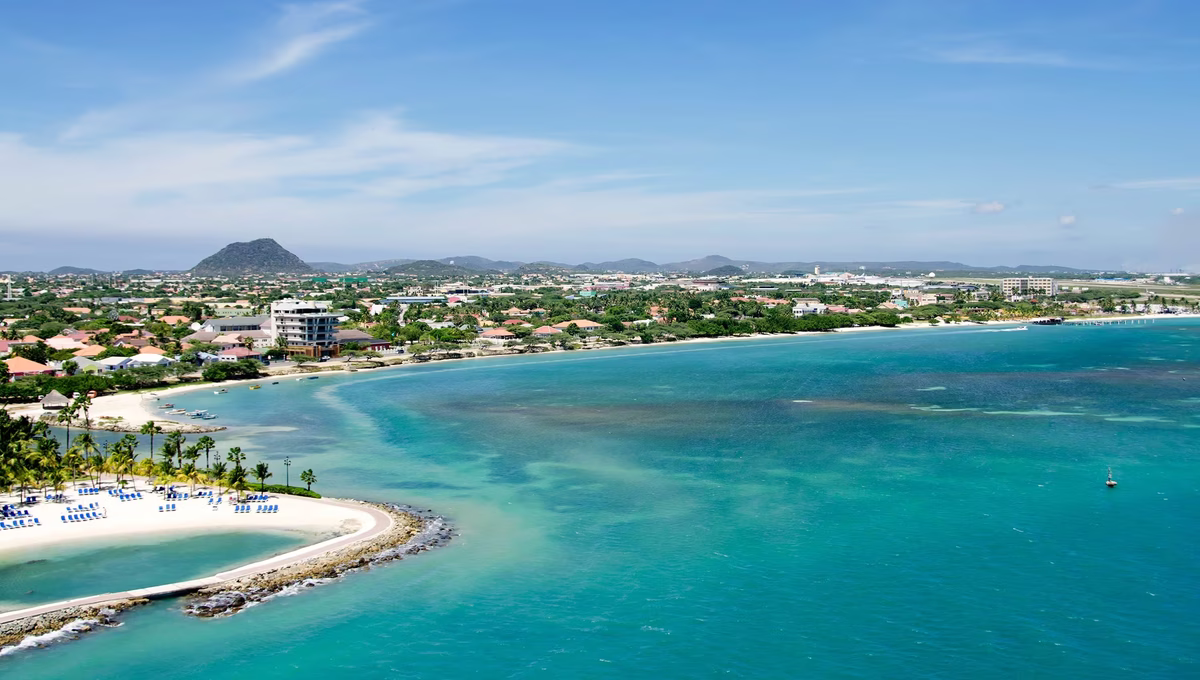 Aruba es una isla con playas perfectas.