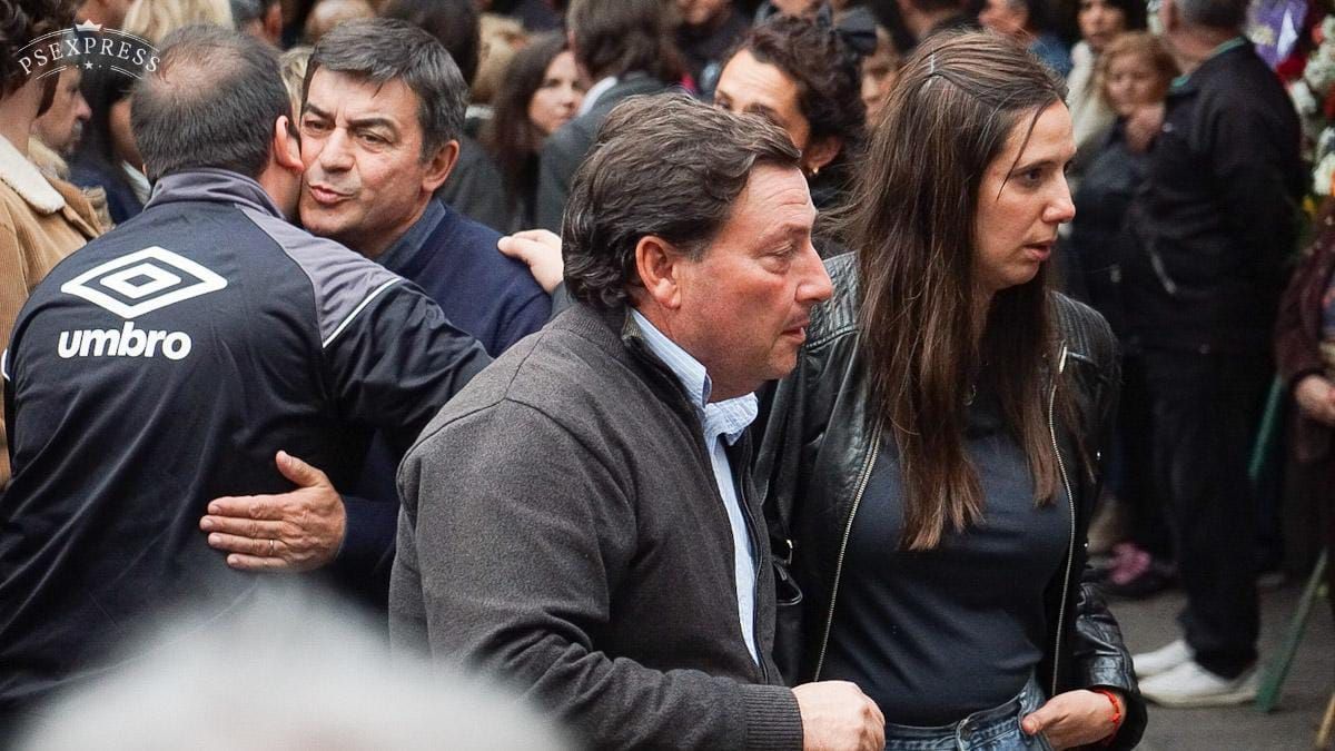 Omar De Marchi, Omar Parisi y Marisa Uceda.